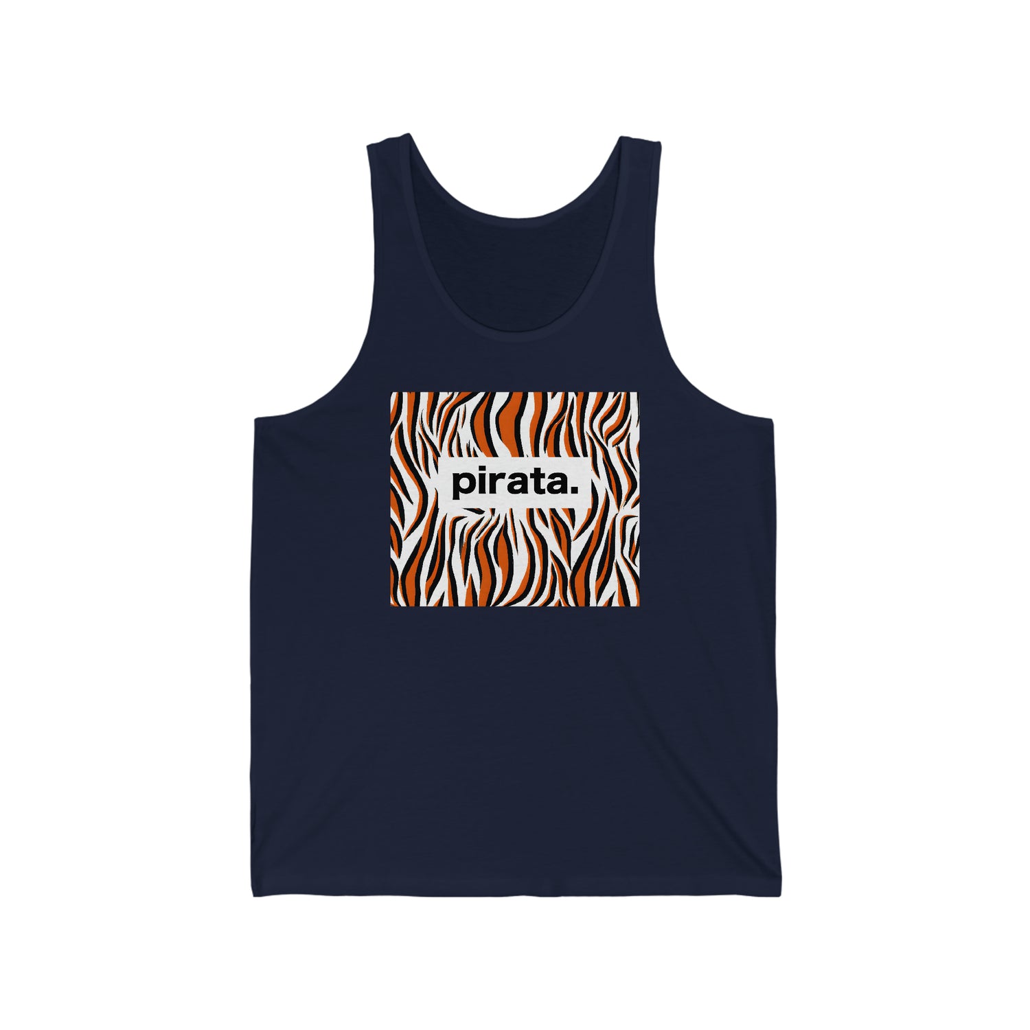 "Striking Stripes" | Classic Pirata. Zebra-matic Edition - Tank